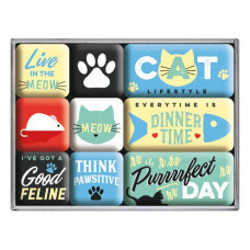 Magnet Set - Cat Lifestyle